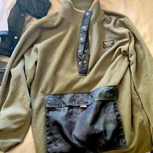 Burton Fleece Anorak with camp front pocket